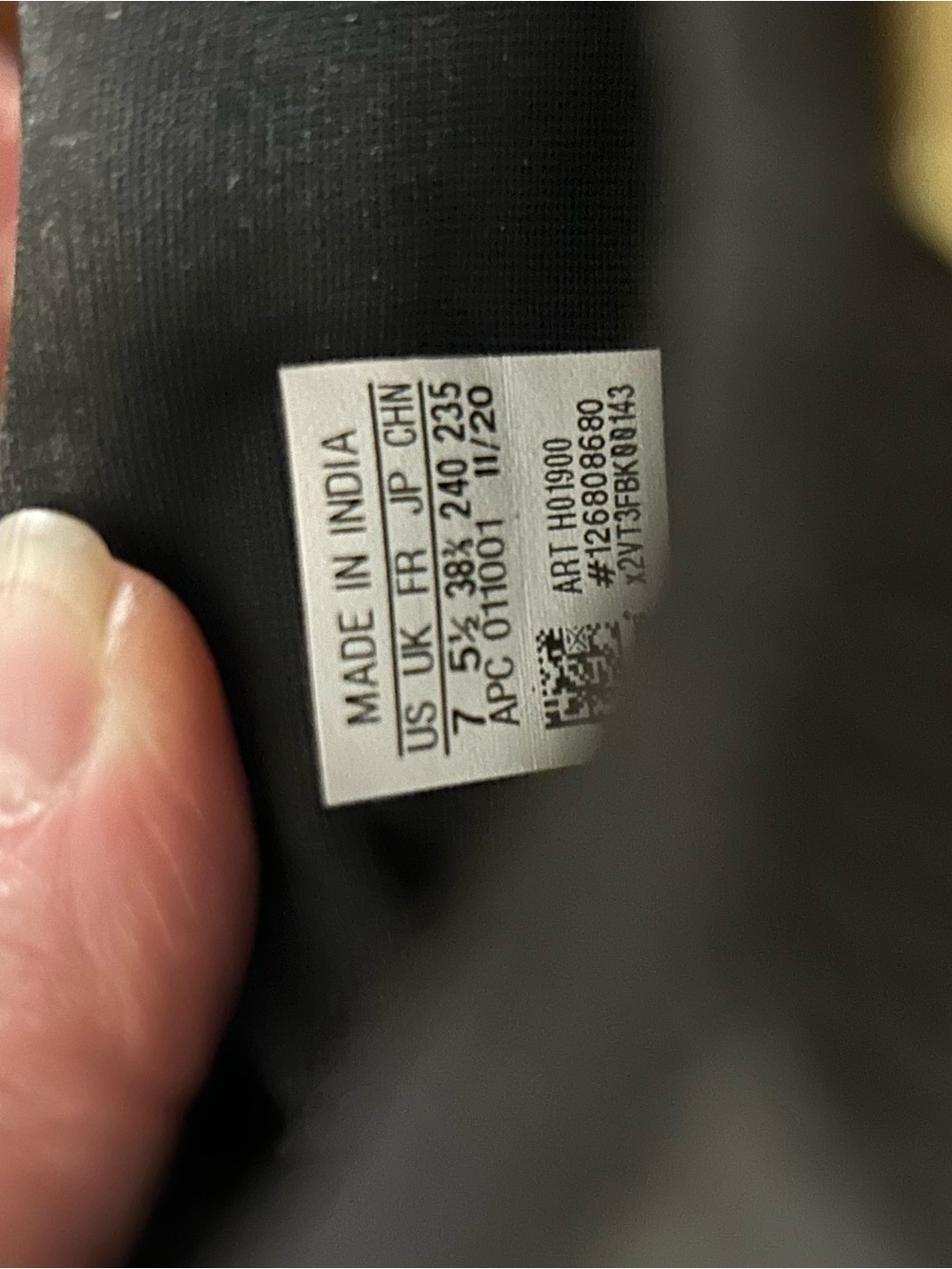 adidas Black White and Gold Women's Lifestyle Sneakers - Picture 5 of 6